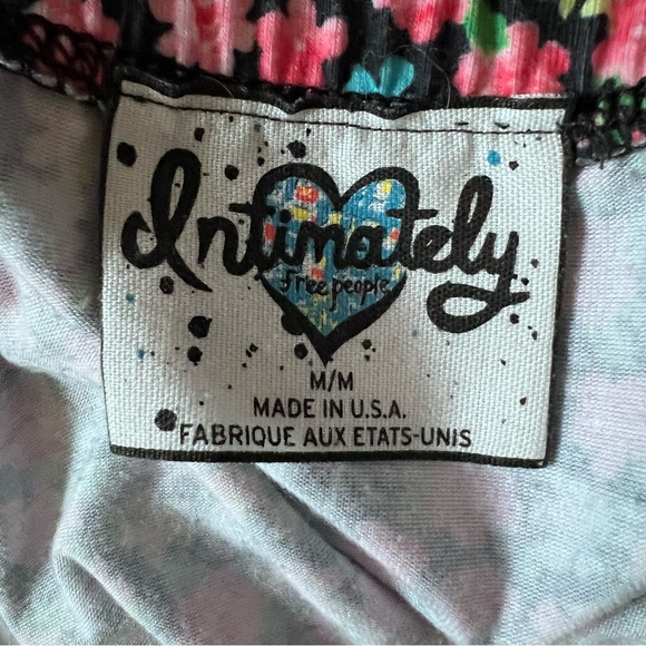 Intimately Free People Floral Mini Skirt - Picture 2 of 4